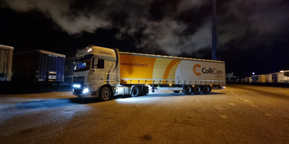 CC Truck in the night